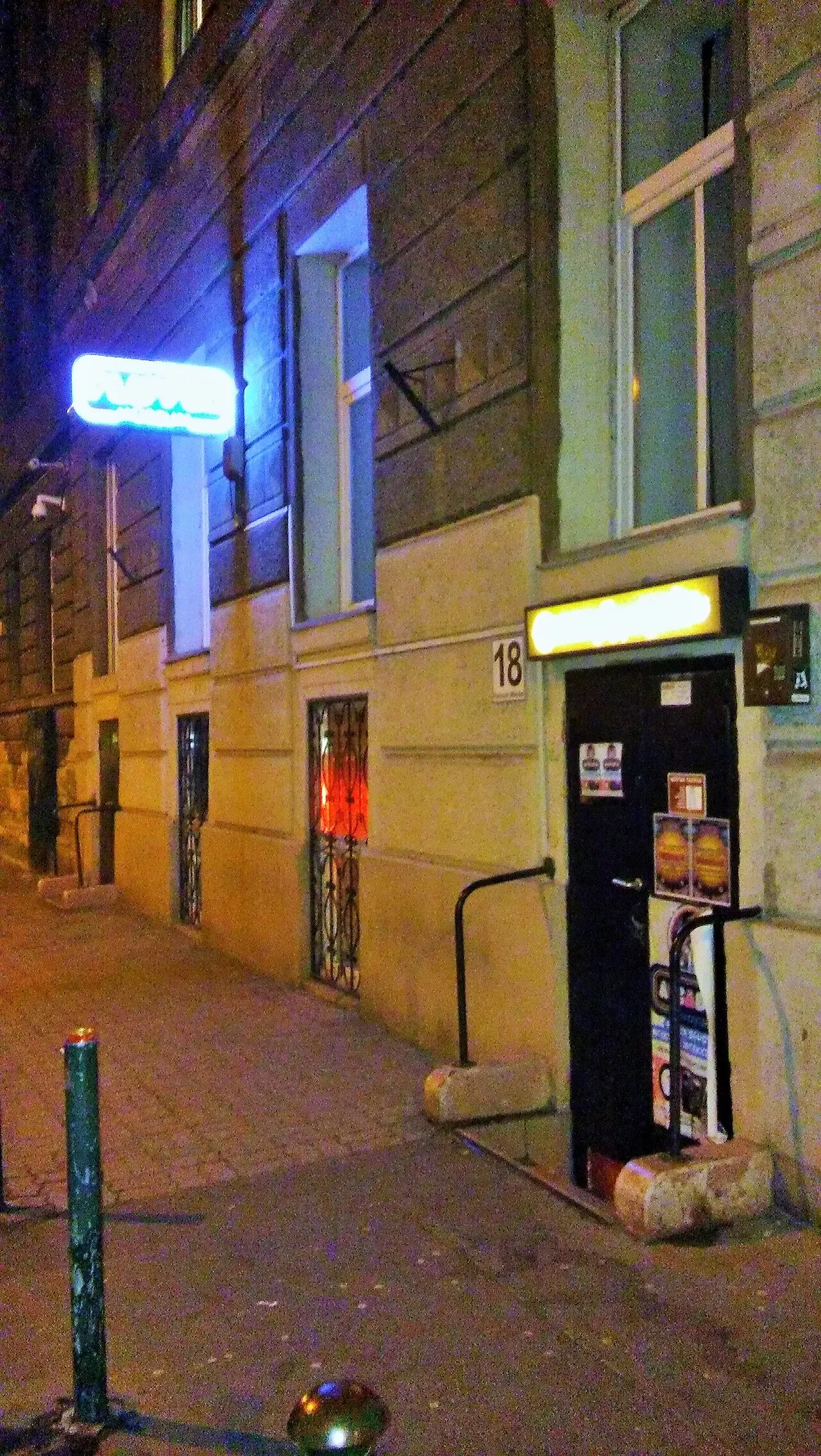 Entrén till flippermuseet i Budapest